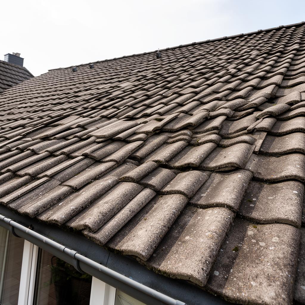 Sauberes Dach nach professioneller Reinigung