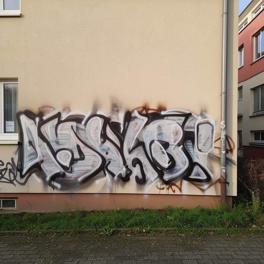 Graffiti-Entfernung – Vorher und Nachher