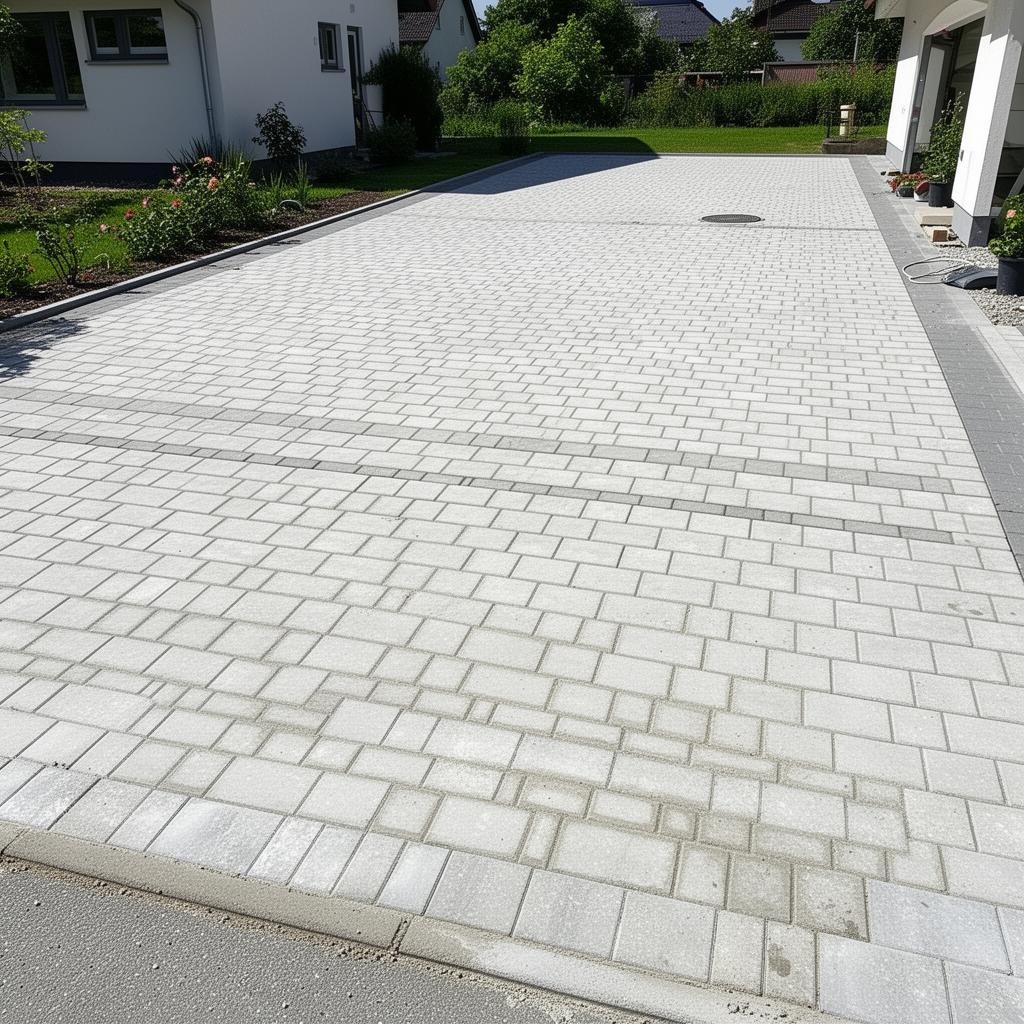 Professionelle Pflasterreinigung und Versiegelung