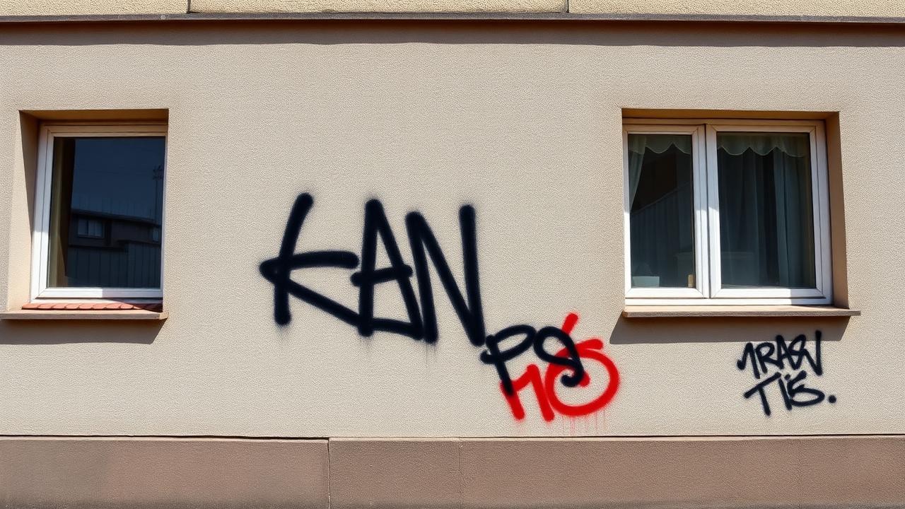 Graffiti entfernen – was tun?