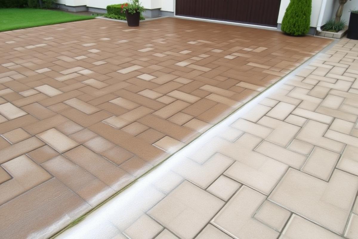 Professionelle Pflasterreinigung