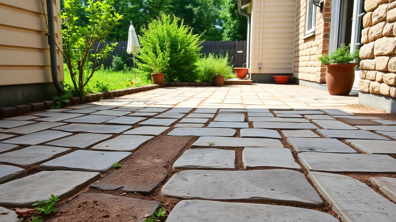 Terrasse richtig reinigen